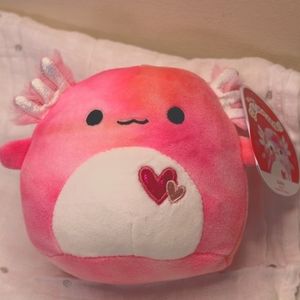 NWT Aleka The Axolotl Squishmallow 4.5 Inch NEW Valentines Squishmallow